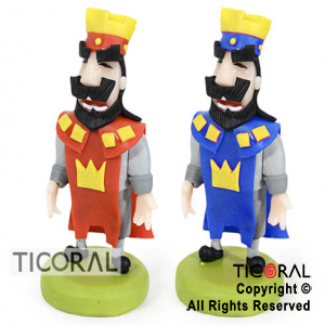 ADORNO REY CLASH ROYALE A. PORCELANA FRIA x 1
